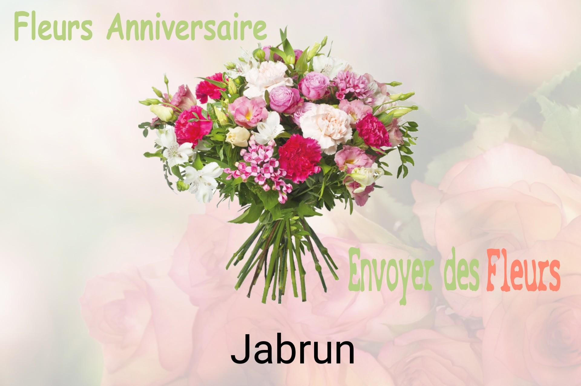 Bouquet de fleurs d’anniversaire livré à Jabrun